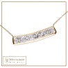 Collana Raggio di Sole targhetta | Gioielli De Nobili